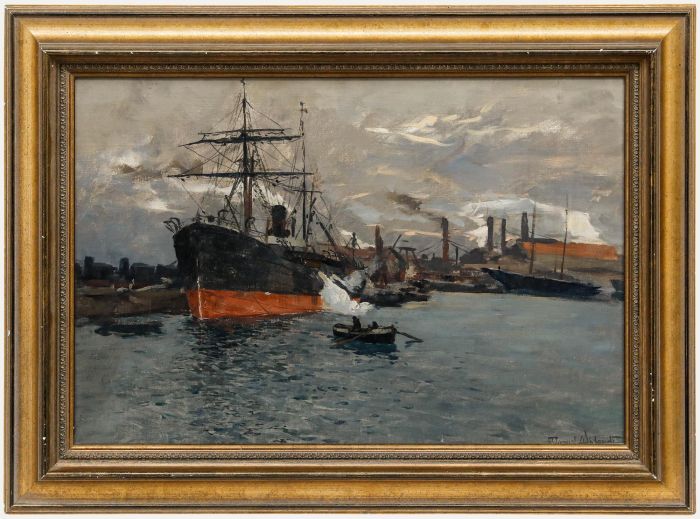 Early 20th Century Oil - Manuel Wielandt (1863-1922)
