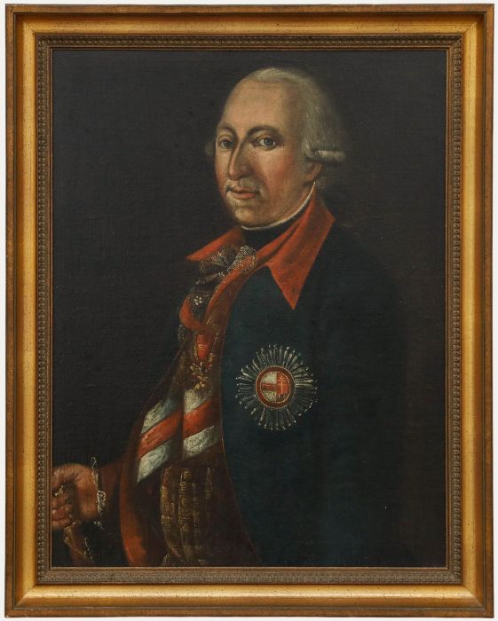 Fine 18th Century Oil - Portrait of an Austrian Dignitary