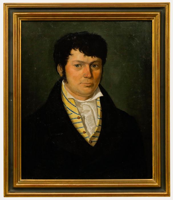P. Wapp - Early 19th Century Oil, Portrait of a Young Gentleman