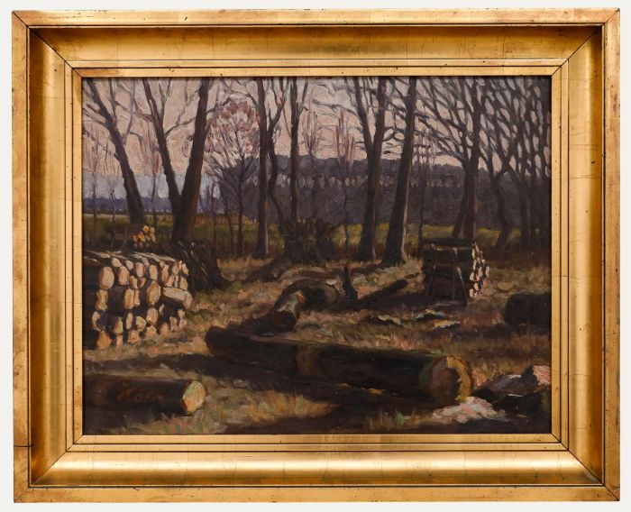 Köth - Mid 20th Century Oil, Timber in the Clearing