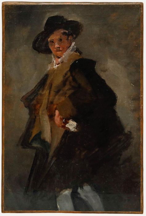 Edouard Dufeu (1836-1900) - Late 19th Century Oil, A Fashionable Gentleman