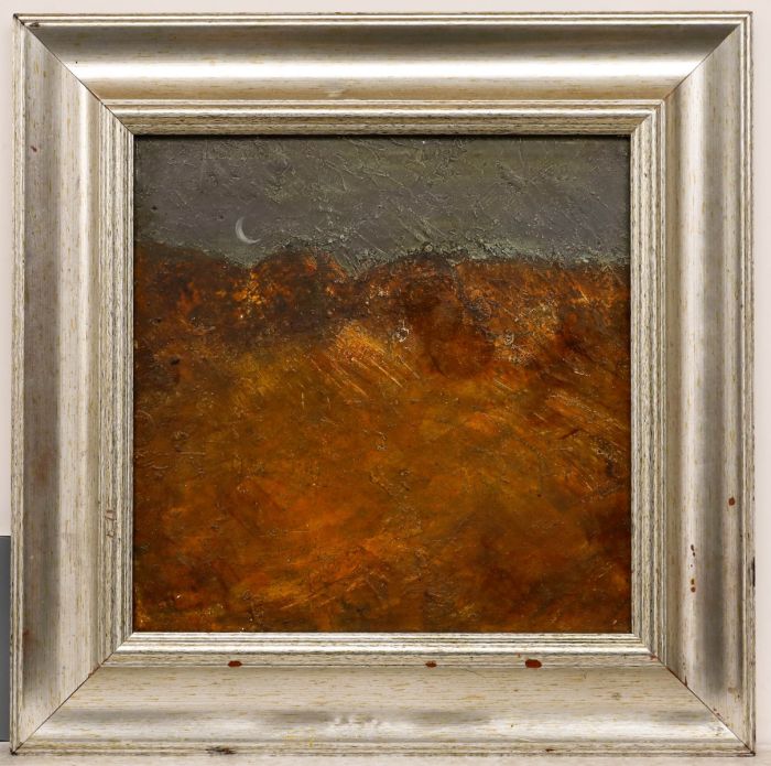 Mike Pope - Framed Contemporary Oil, Spanish Landscape