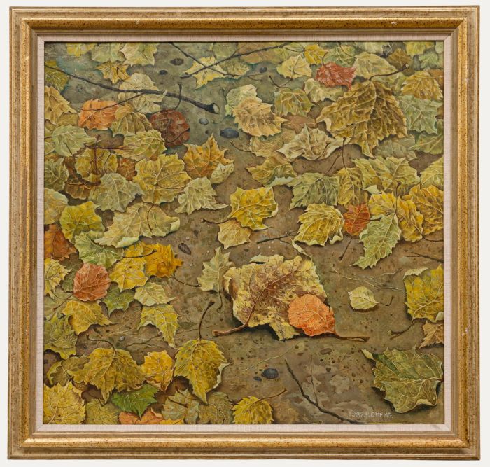 Liu Jincheng - Framed 20th Century Oil, No. 3. Recollections