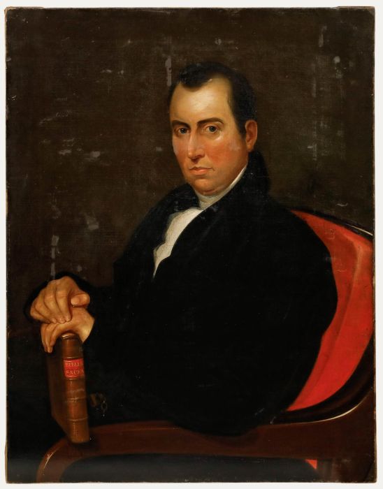 Early 19th Century Oil - Portrait of Mr John Johnson