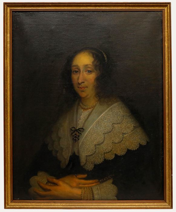 Cornelius Johnson (1593-1661) - Late 19th Century Oil, Cornelia Veth