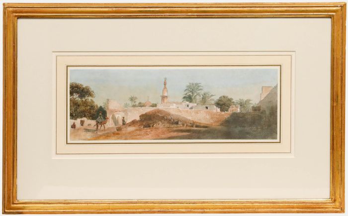 Carl Haag - Early 20th Century Watercolour, The City Walls