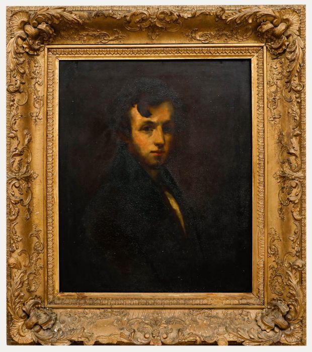 19th Century Oil - Portrait of a Young Gentleman