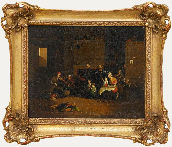 William Bromley III - 19th Century Oil, A Merry Family