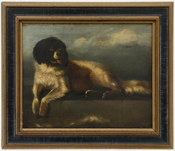 After Edwin Landseer - Early 19th Century Oil, Member of the Humane Society