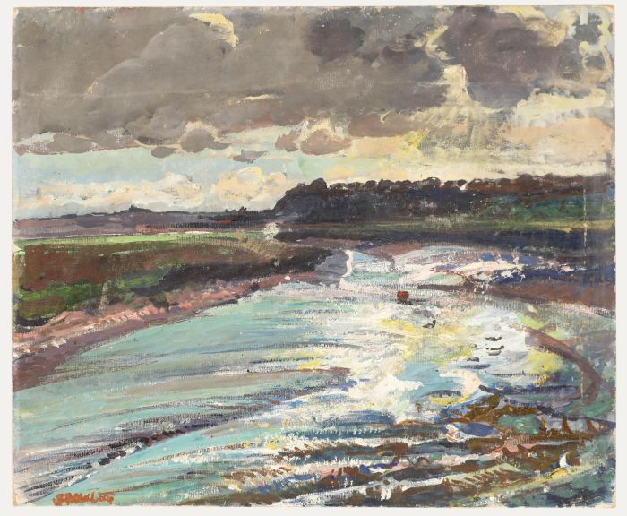 John Gilbey Bowles - 20th Century Oil, River Study