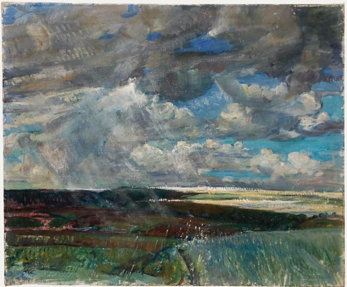 John Gilbey Bowles - 1986 Oil, Sussex Landscapes