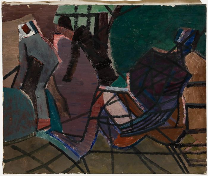 Paul Cendron - 1967 Oil, Reclining Figure