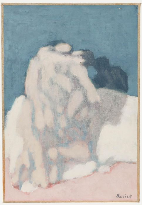 Jacques Daniel - 1975 Oil, Pour Françoise