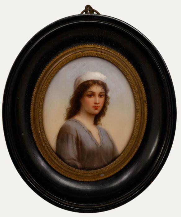 Charles Landelle - Framed Mid 19th Century Watercolour, Ruth