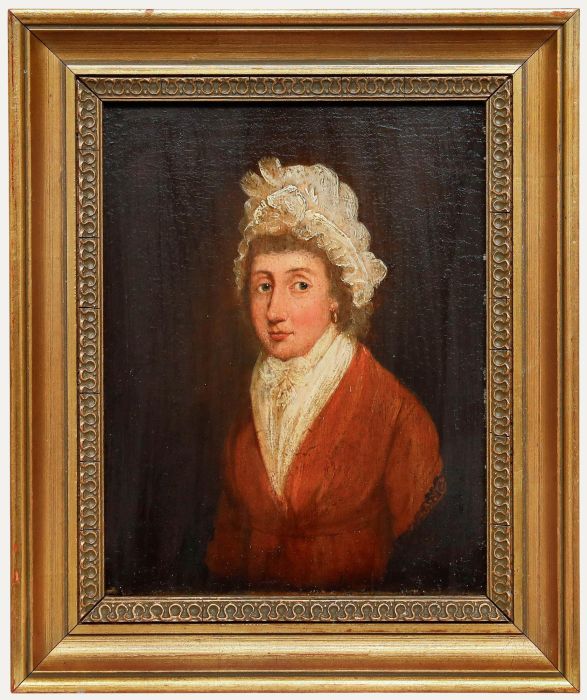 Early 19th Century Oil - Lady of the House