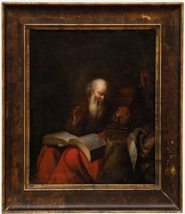 After Jan Adriaensz van Staveren - Oil, Saint Jerome in the Wilderness