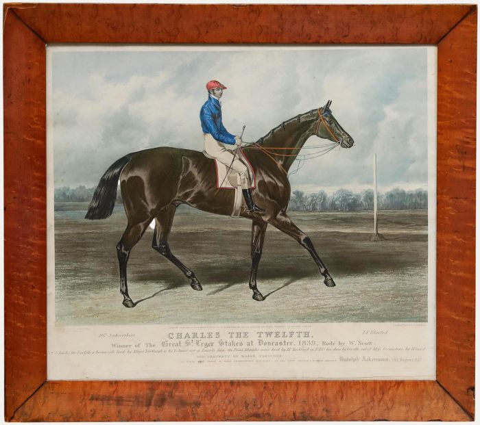 John Harris - 1830 Aquatint, Charles XII