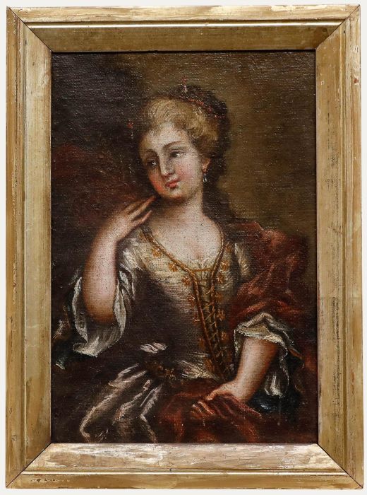 18th Century Oil - Lady of Luxury