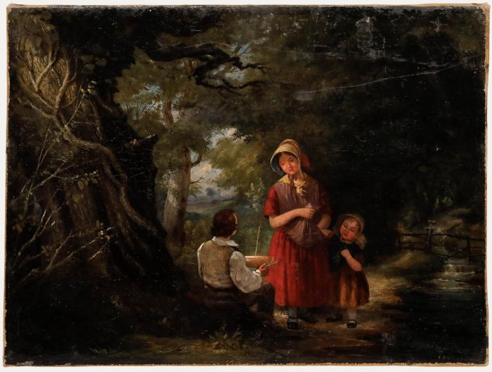 19th Century Oil - The Toymaker