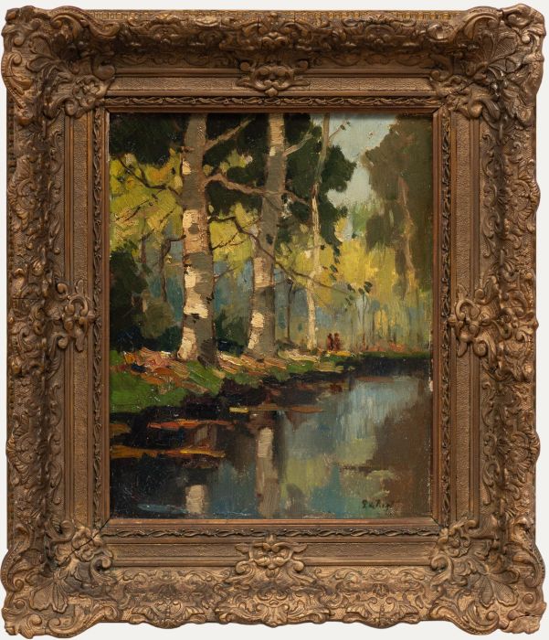 Pieter De Regt - Mid 20th Century Oil, Reflections