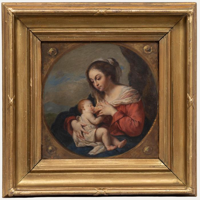 1922 Oil - Madonna Lactans