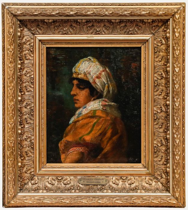 Franz Seraph von Lenbach - 19th Century Oil, Levantinerin