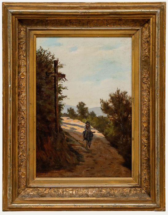 1885 Oil - The Mountain Path