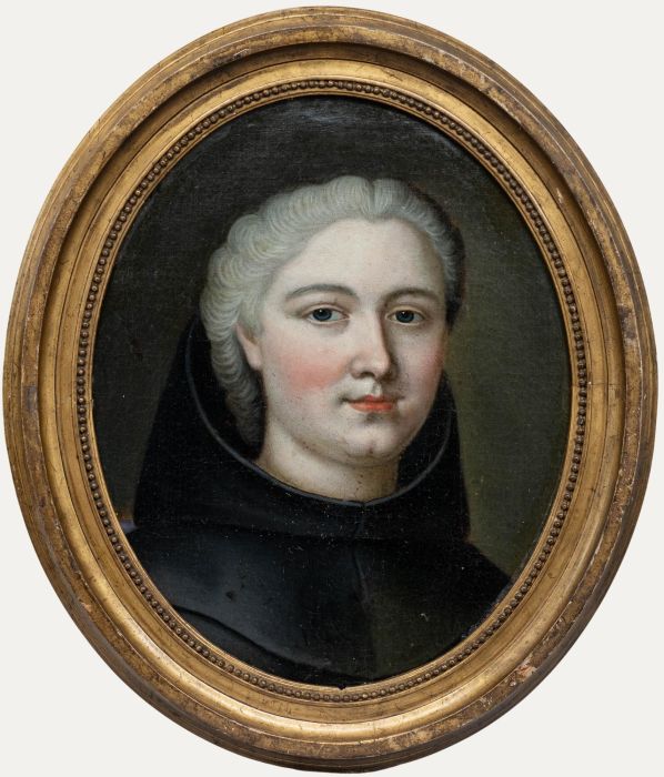 18th Century Oil - Mademoiselle de Charolais