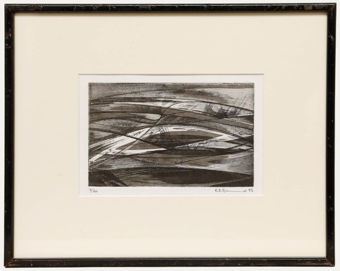 1995 Etching - Abstraction I