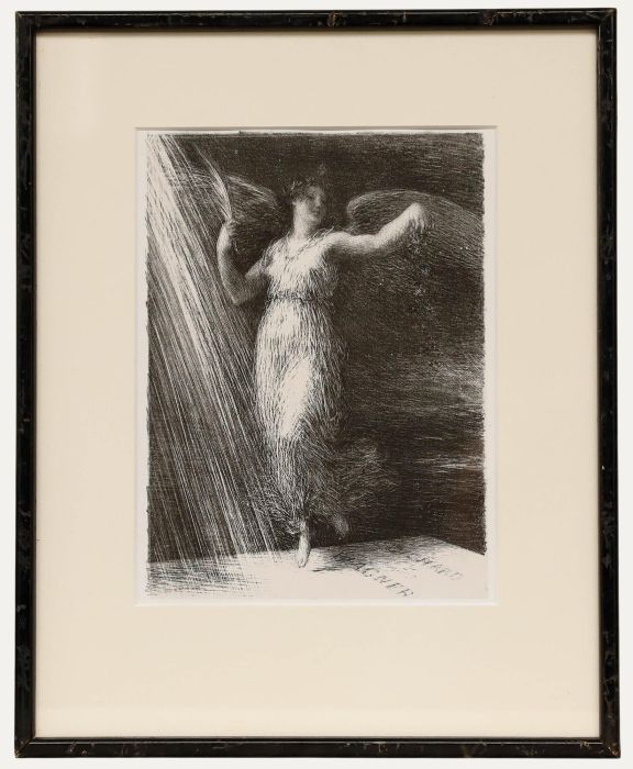 Henri Fantin-Latour - Late 19th Century Lithograph, The Awakening