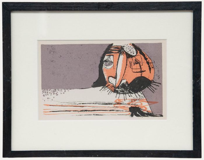 Robert Colquhoun - Mid 20th Century Lithograph, Poems of Sleep and Dream XIII