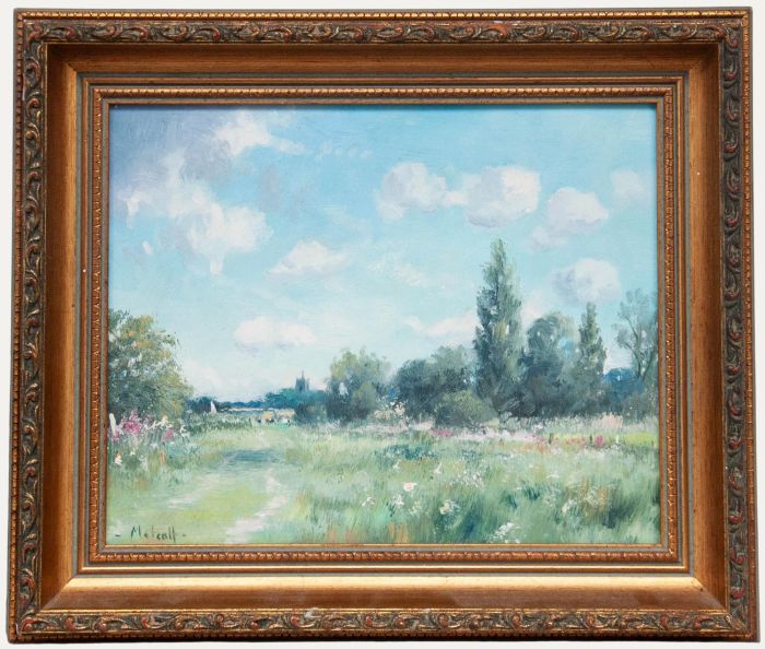Peter Metcalf - 1996 Oil, Summer Meadow