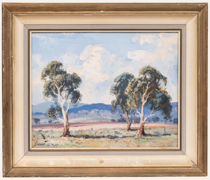 Leonard Hugh Long - 1962 Oil, Robertson Landscape