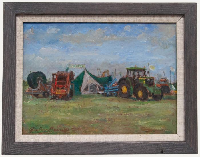 Geoffrey Burrows - 2014 Oil, Ben Burgess