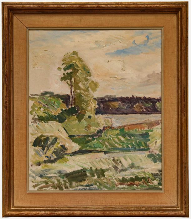 Swedish School - Mid 20th Century Oil, The Countryside