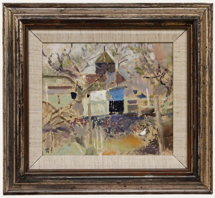 Muriel Mallows - 1995 Oil, Winter Light