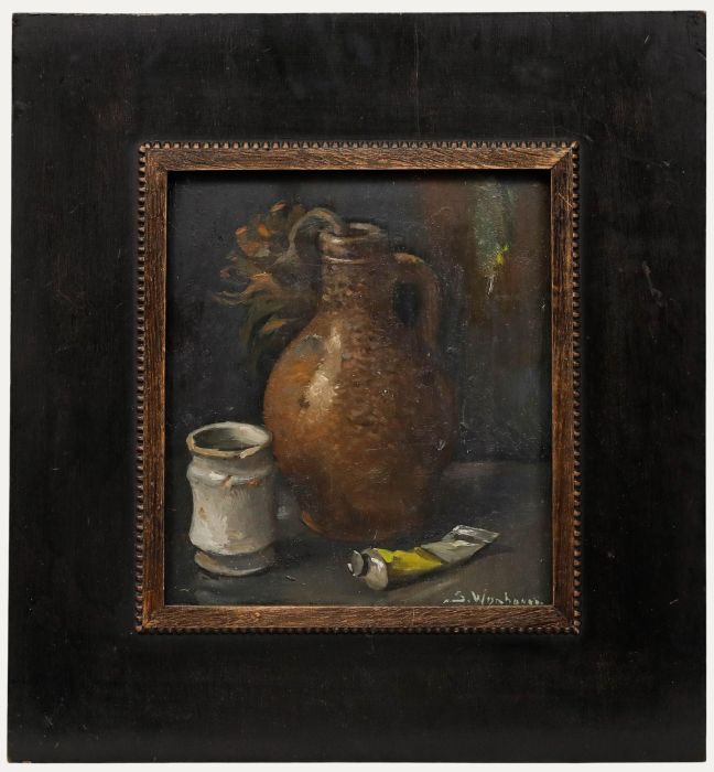 Steff Wijnhoven (1898-1969) - Mid 20th Century Oil, The Artist's Sunflower