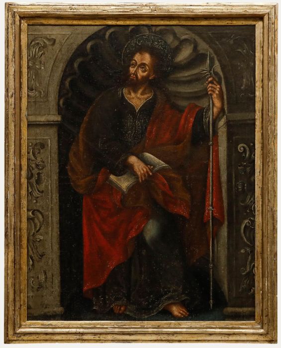 Spanish School - 18th Century Oil, Jude the Apostle