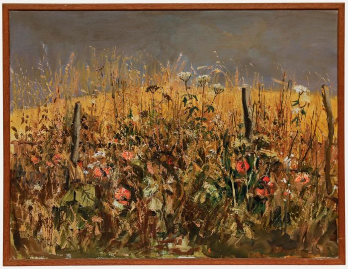 Mid 20th Century Oil - Wildflowers
