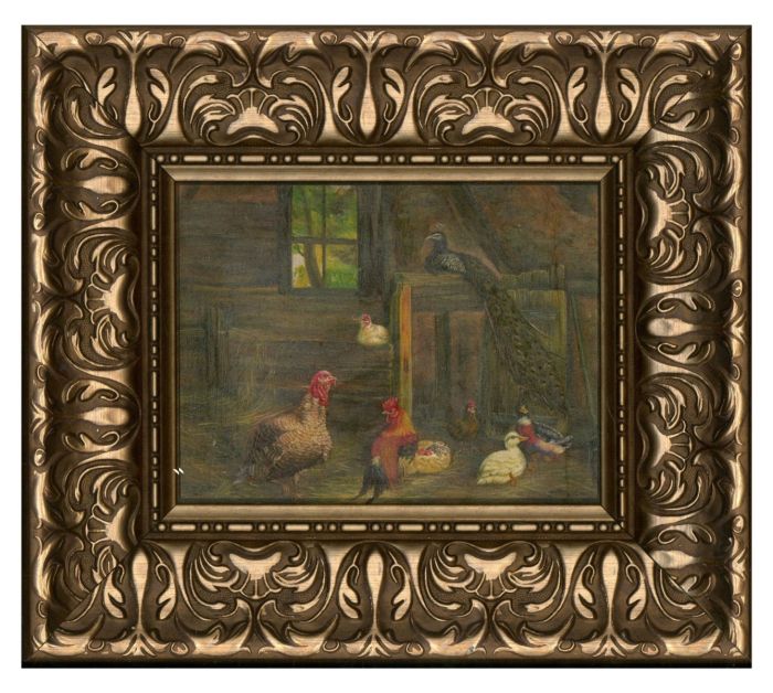 Mid 20th Century Oil - The Coop