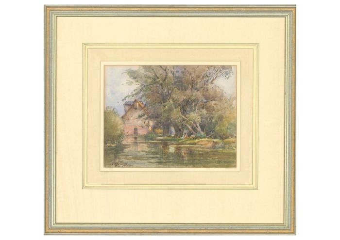 Frank B. Jowett (1879-1943) - Early 20th Century Watercolour, Beneath the Trees