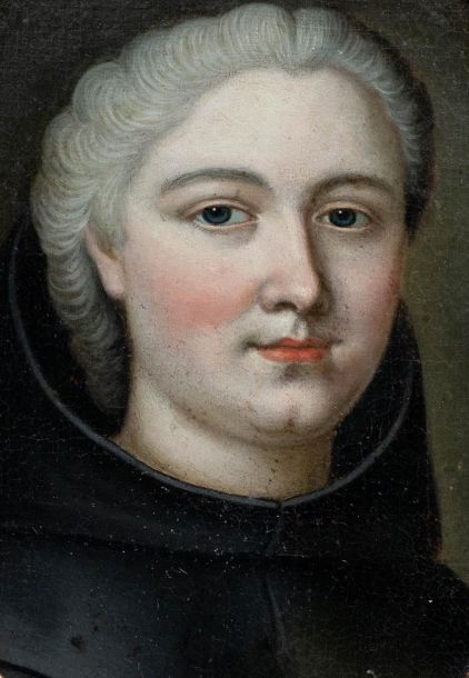 18th Century Oil - Mademoiselle de Charolais