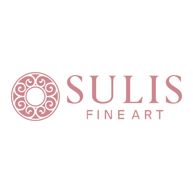 Modern School 1957 Oil - Walking Down The Street