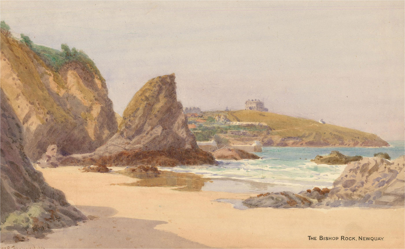 William Edward Croxford (1852-1926) - 1921 Watercolour, The Bishop