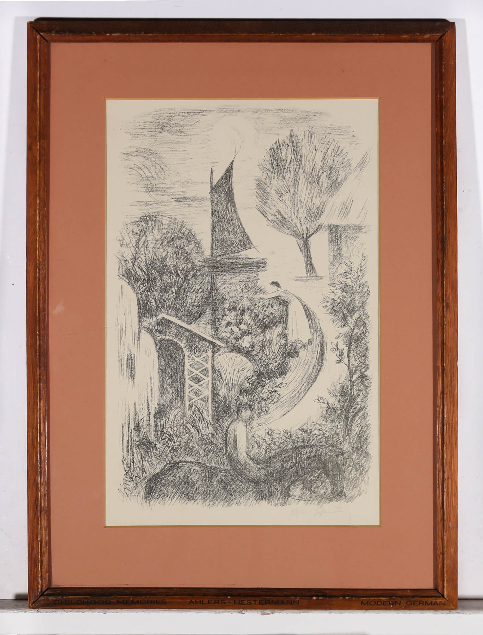 Friedrich Ahlers Hestermann (1883-1973) - 20thC Lithograph