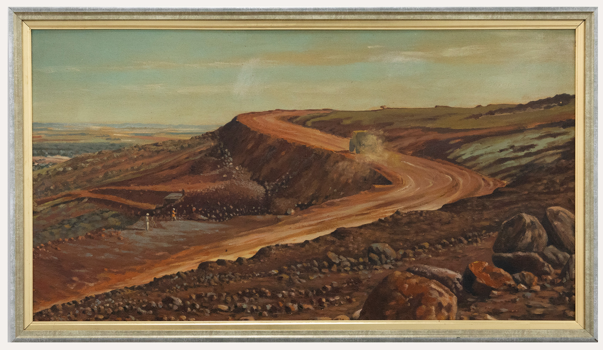 Australian School 20th Century Oil – The Quarry