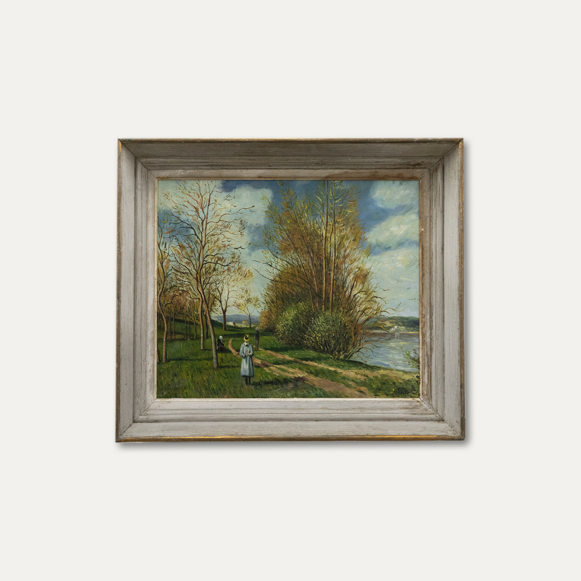 After Alfred Sisley (1839-1899) - 20th Century Oil, The Small