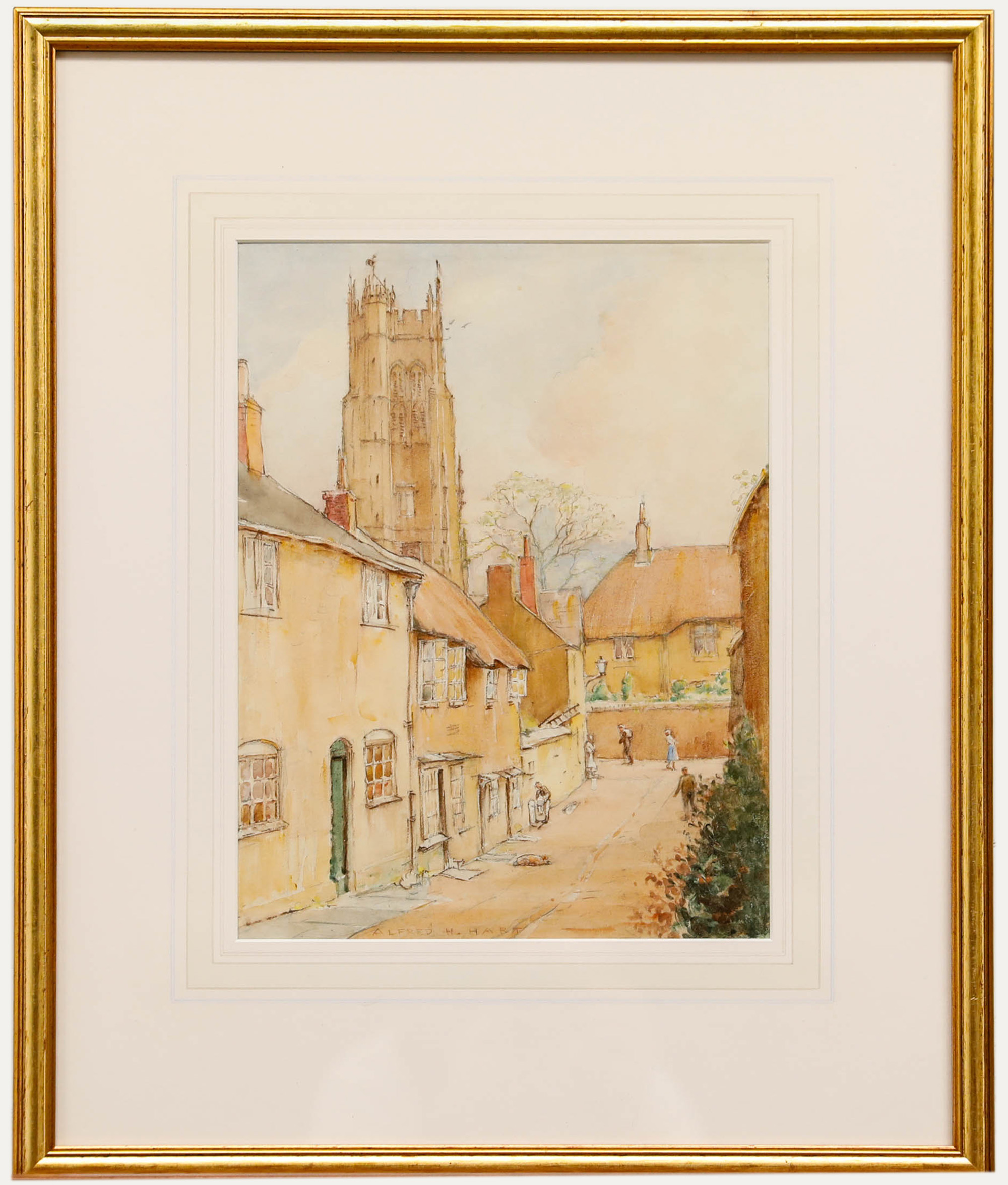 Unknown - lfred Henry Hrt (1866-1953) - qurelle encdrée, Middleton