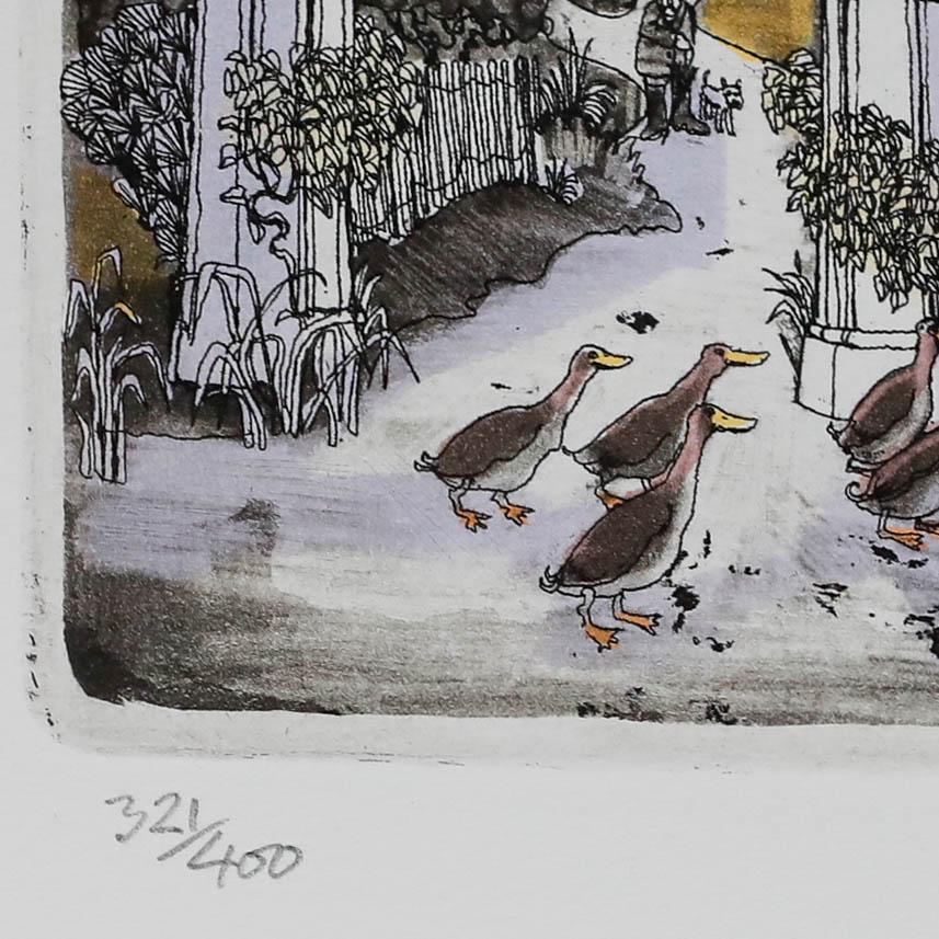 Graham Clarke (b.1941) - 20th Century Etching, March | eBay