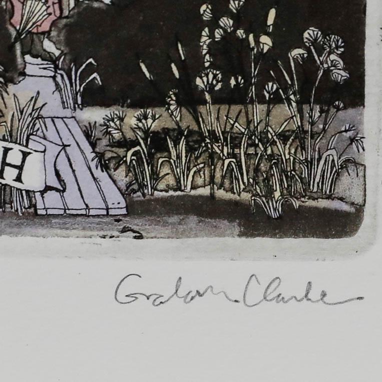 Graham Clarke (b.1941) - 20th Century Etching, March | eBay